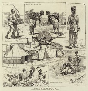 Dernières notes à Suakim - Charles Edwin Fripp